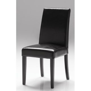 Mobital Garcia Parsons Chair DCH GARC XX Upholstery Black Bycast Leather