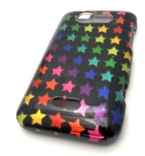 LG Motion MS770 4G Star Rainbow Mystic Gloss Design PROTECTOR HARD Case Cover Skin Protector Metro PCS Cell Phones & Accessories