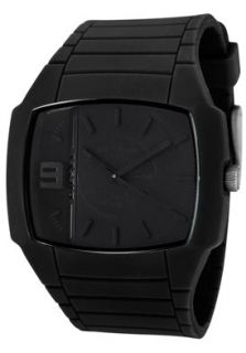 Diesel DZ1384  Watches,Black Dial Black Silicone, Casual Diesel Quartz Watches