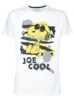 Ice Iceberg Snoopy Print T shirt