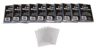 (1000) BCW Brand Trading Card Polypropylene Outer Sleeves   2 5/8" x 3 5/8"   TCSP  Sports Related Trading Card Sleeves  Sports & Outdoors