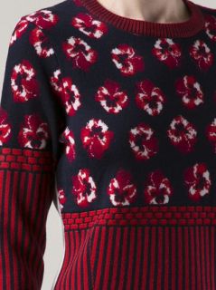 Prabal Gurung Multiple Print Sweater