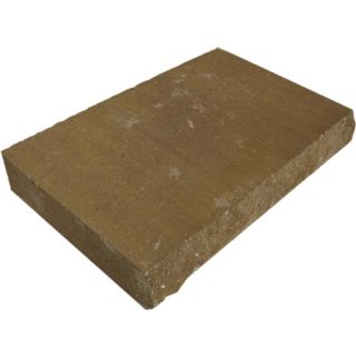 allen + roth Cassay Harvest Blend Chiselwall Retaining Wall Cap (Common 12 in x 2 in; Actual 12 in x 2 in)