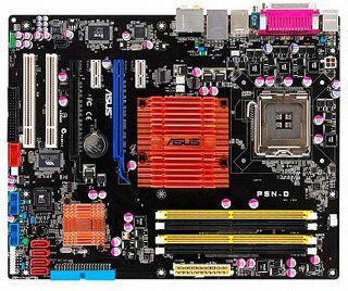 ASUS P5N D LGA775 Nvidia 750i DDR2 800 ATX Motherboard Electronics