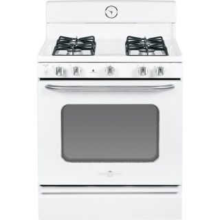 GE Artistry Freestanding 4.8 cu ft Gas Range (White) (Common 30 in; Actual 30 in)
