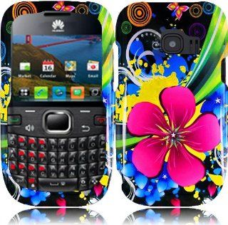 For Huawei Pinnacle 2 M636 Hard Design Cover Case Eternal Flower Accessory Cell Phones & Accessories