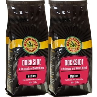 Waterfront Roasters Dockside Blend Ground Coffee (set Of 2 12 oz Bags)