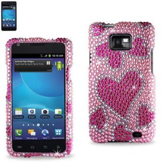 Premium Full Diamonded Hard Protective Case Samsung Galaxy S II(I777) (DPC SAMI777 15) Cell Phones & Accessories