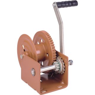 Dutton-Lainson Winch with Automatic Brake — 1500-Lb. Capacity, Model# DLB1500A  Hand Winches