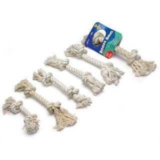 Aspen/Booda Corporation DBX50762 2 Knot Rope Bone Dog Chew Toy, Medium  Pet Toy Ropes 