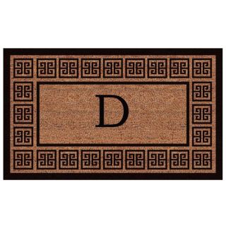 The Grecian Extra thick Monogrammed Doormat (16 X 26)