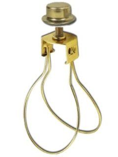 Lamp Shade Bulb Clip Adapter Clip on with Shade Attaching Finial   Lampshades  