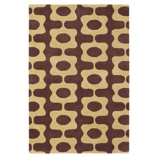 Inhabit Laugh Rug in Chocolate/ Amber LAGCHAM_8X10R Rug Size 2 x 3