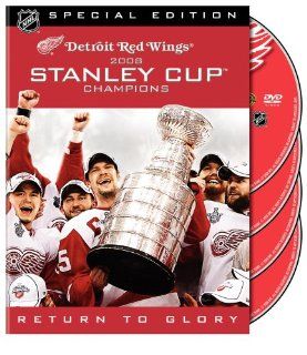 NHL Stanley Cup 2008 Champions   Detroit Red Wings Various Movies & TV
