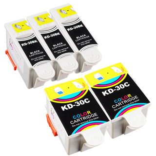 Sophia Global Compatible Ink Cartridge Replacement For Kodak 30 Black And Color (pack Of 5)