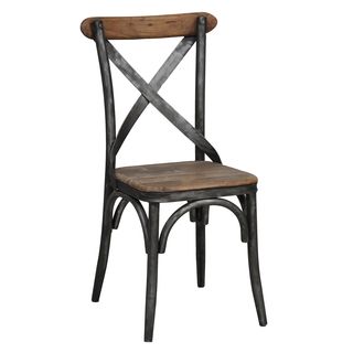 Dixon Distressed Pine Side Chair