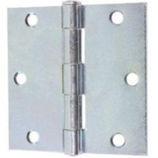 Stanley Hardware 804 2 1/2" Zinc Plated X 2 1/2" Zinc Plated Wide Utility Hinge Removable Pin No Screw   Door Hinges  
