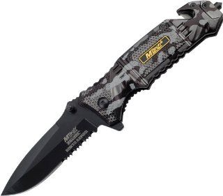 MTECH USA BALLISTICS MT A804BK Spring Assisted Folding Knife, 4.75 Inch  Tactical Folding Knives  Sports & Outdoors