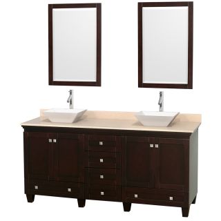 Wyndham Collection Wyndham Collection Acclaim Espresso 72 inch Double Vanity Brown Size Double Vanities