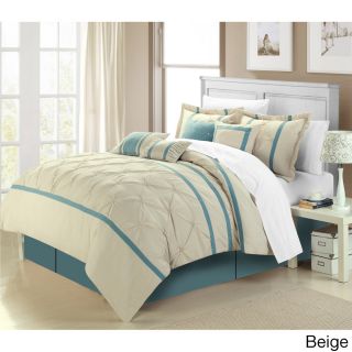 Chic Home Chic Home Vermont 8 piece Comforter Set Green Size King