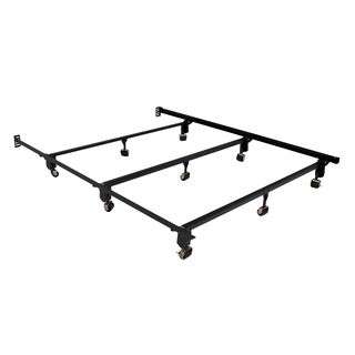 Serta Serta Stabl base Ultimate Bed Frame Queen With Wheels Brown Size Queen