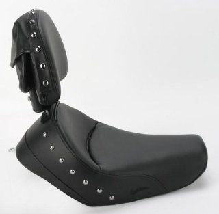 Saddlemen Renegade Heels Down Solo Seat with Driver Backrest and Studs 807 03 0031 Automotive