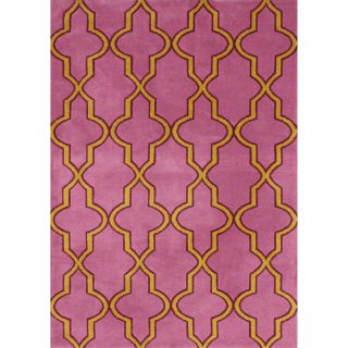 Nuloom Modern Moroccan Trellis Lattice Pink Rug (5 X 8)