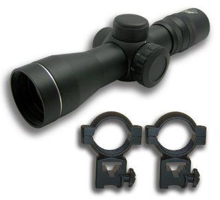 M1SURPLUS Present This Exclusive Combo Deal With 4x30 illuminated Reticle Compact Rifle Scope w/ Ring Mount Fits The 3/8 Dovetail on Mossberg 702 Plinkster, Marlin Model 40 61 795 Rifles, Henry Arms .22 Lever Action Carbine, Daisy Diana GAMO Hornet Air Rif