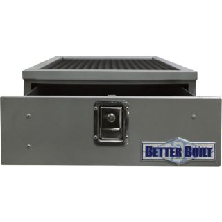 Better Built Long SUV Drawer — Aluminum, 23in.W x 55in.D x 10 1/2in.H, Model# 76217118  Truck Box Storage Drawers