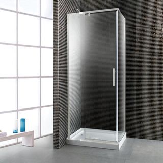 Ove Decors 40 inch Glass Shower Enclosure With Acrylic Base