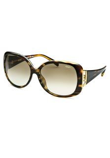 Fendi FS5290 220 59 14 130  Eyewear,Womens Square Striped Havana Sunglasses, Sunglasses Fendi Womens Eyewear