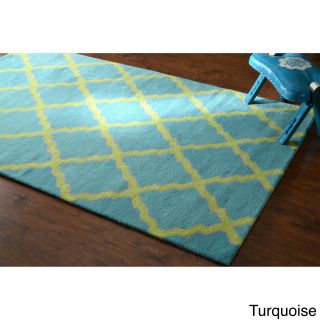 Nuloom Hand tufted Trellis Wool Rug (5 X 8)