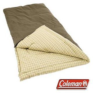Coleman Big Game  5 Deg King Size Sleeping Bag 40"x84", 6LB Holofill 808  