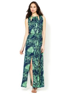 Jersey Cut Out Maxi Dress by T Bags Los Angeles