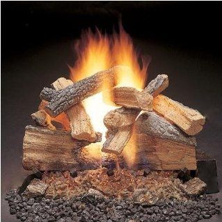 Monessen 30" Vent Free Charred Timber Gas Log Set (Remote Ready)