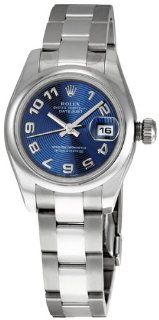 Rolex Datejust Blue Arabic Dial Oyster Bracelet Ladies Watch 179160BLAO Rolex Watches