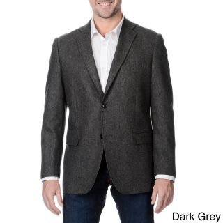 Greg Norman Greg Norman Mens Herringbone Wool Blend Sportcoat Grey Size 38R