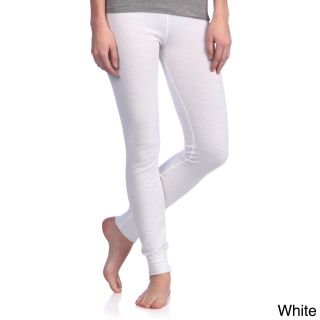 American Apparel American Apparel Womens Thermal Leggings White Size XS (2  3)