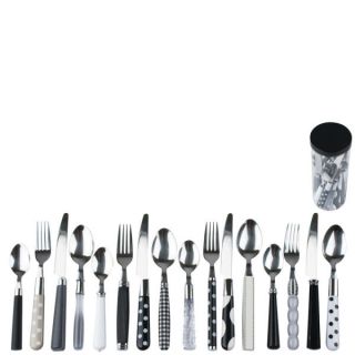 Cutlery Set Mix and Match Black and White Assorted      Homeware