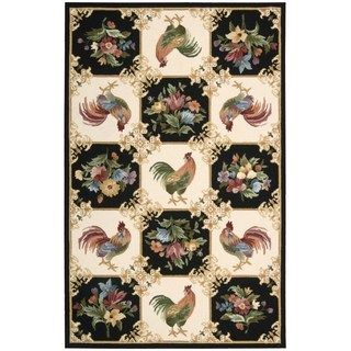 Nourison Country Heritage Ivory/black Rug (26 X 42)