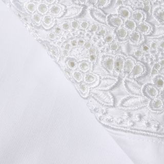 Cotton 400 Thread Count Lace Sheet Set