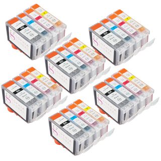 Sophia Global Compatible Ink Cartridge Replacement For Canon Bci 3e (6 Black, 6 Cyan, 6 Magenta, 6 Yellow)