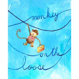 CiCi Art Factory Words of Wisdom Monkey on The Loose Print PPW17
