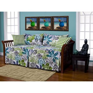Siscovers Bali Floral 5 piece Daybed Ensemble Multi Size Daybed