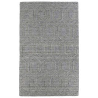 Trends Steel Grey Loft Wool Rug (96 X 136)