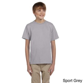 Gildan Gildan Youth Ultra Cotton 6 ounce T shirt Grey Size L (14 16)