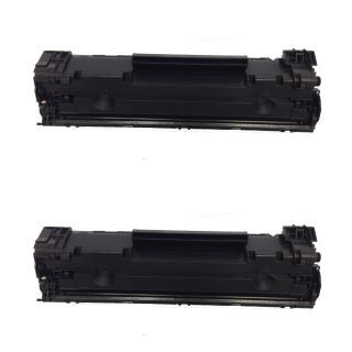 Hp Cf283a Black Toner Cartridge For Hp Laserjet M127fn/ M127fw (pack Of 2)