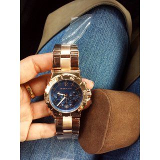 Michael Kors Women's MK5410 Bel Air Chronograph Blue Dial Watch Michael Kors Watches