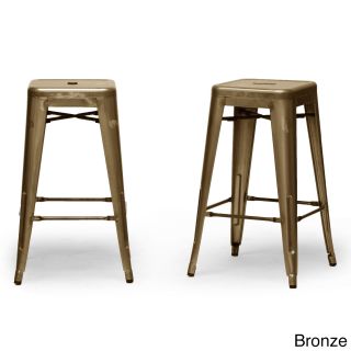 French Industrial Modern Counter Stool