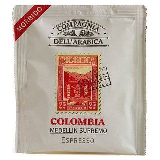 Compagnia dell'Arabica Colombia Medellin Supremo Espresso Pods  Coffee Pods  Grocery & Gourmet Food